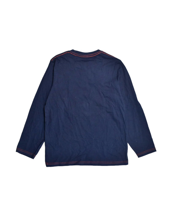 A Blue T Shirts from Fila in size 10Y for boy. (Back View)