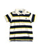 A White Short Sleeve Polos from Polo Ralph Lauren in size 6-12M for boy. (Front View)