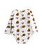 A White Bodysuits from Guess in size 6-12M for boy. (Back View)