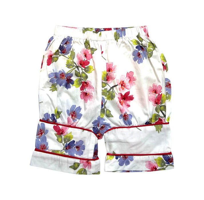 A White Shorts from bloomB in size 0-3M for girl. (Front View)