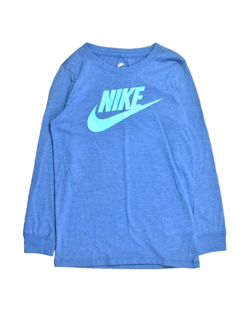 A Blue Long Sleeve Tops from Nike in size XS for boy. (Front View)