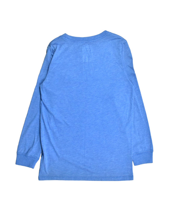 A Blue Long Sleeve Tops from Nike in size XS for boy. (Back View)