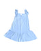 A Blue Sleeveless Dresses from Seed in size 8Y for girl. (Front View)