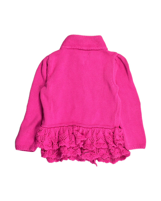 A Pink Lightweight Jackets from Ralph Lauren in size 12-18M for girl. (Back View)