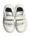 A White Sneakers from Adidas in size 5T for neutral. (Back View)