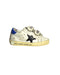 A White Sneakers from Golden Goose in size 12-18M for boy. (Front View)