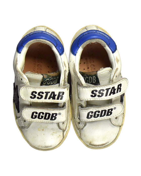 A White Sneakers from Golden Goose in size 12-18M for boy. (Back View)