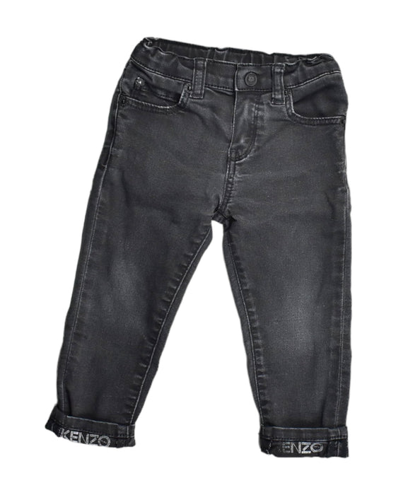 A Black Jeans from Kenzo in size 12-18M for boy. (Front View)
