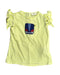 A Yellow Short Sleeve Tops from Fendi in size 12-18M for girl. (Front View)