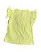 A Yellow Short Sleeve Tops from Fendi in size 12-18M for girl. (Back View)