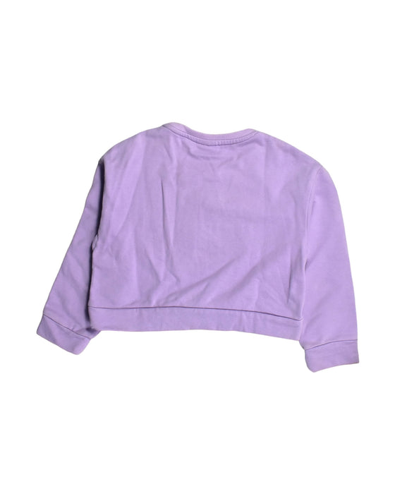 A Purple Sweatshirts from Superga in size 8Y for girl. (Back View)