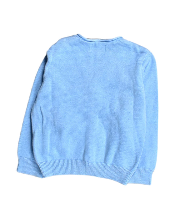 A Blue Cardigans from Neck & Neck in size 18-24M for girl. (Back View)