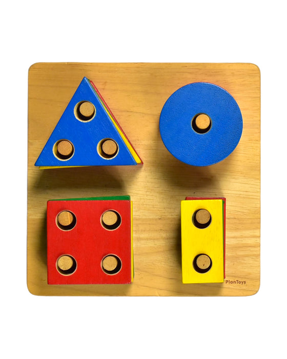 A Multicolour Wooden Toys from Plan Toys in size O/S for neutral. (Front View)
