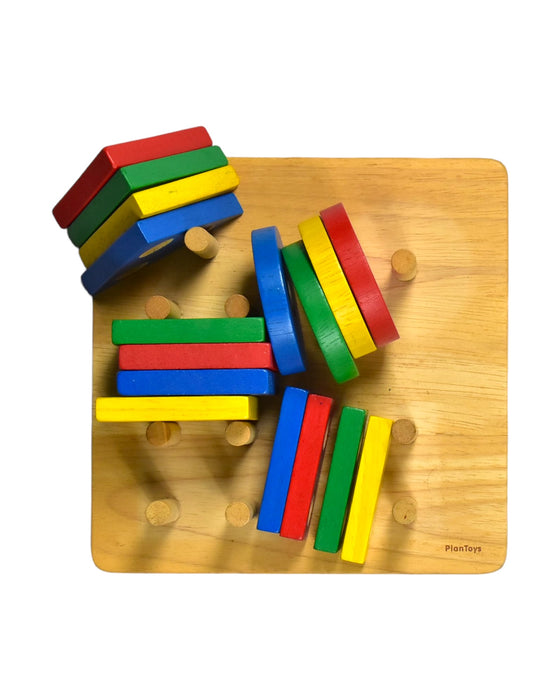 A Multicolour Wooden Toys from Plan Toys in size O/S for neutral. (Back View)