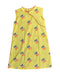 A Yellow Sleeveless Dresses from Maison Q in size 10Y for girl. (Front View)