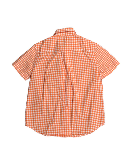 A Orange Short Sleeve Shirts from Ralph Lauren in size 6T for boy. (Back View)