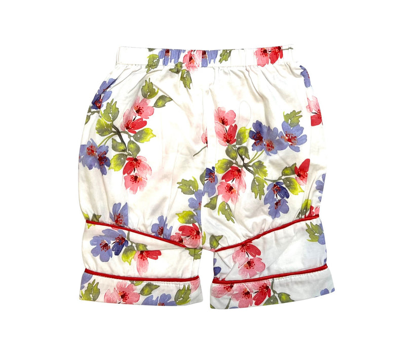 A White Shorts from bloomB in size 0-3M for girl. (Back View)