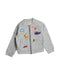 A Grey Lightweight Jackets from Retykle in size XS for girl. (Front View)
