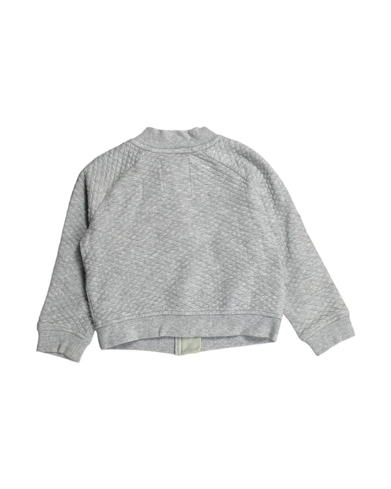 A Grey Lightweight Jackets from Retykle in size XS for girl. (Back View)