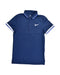 A Blue Short Sleeve Polos from Nike in size 14 for boy. (Front View)