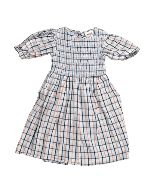 A Blue Long Sleeve Dresses from Seed in size 2T for girl. (Front View)