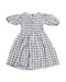 A Blue Long Sleeve Dresses from Seed in size 2T for girl. (Back View)