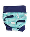 A Blue Swim Diapers from Splash About in size 3-6M for boy. (Back View)