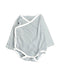 A Grey Bodysuits from Mori in size 6-12M for boy. (Front View)