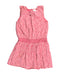 A Pink Sleeveless Dresses from Cyrillus in size 6T for girl. (Front View)