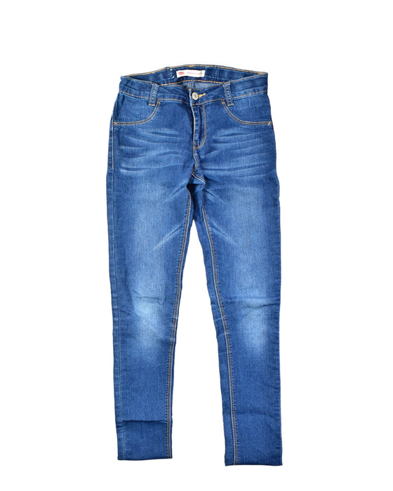 A Blue Jeans from Levi's in size 12Y for girl. (Front View)