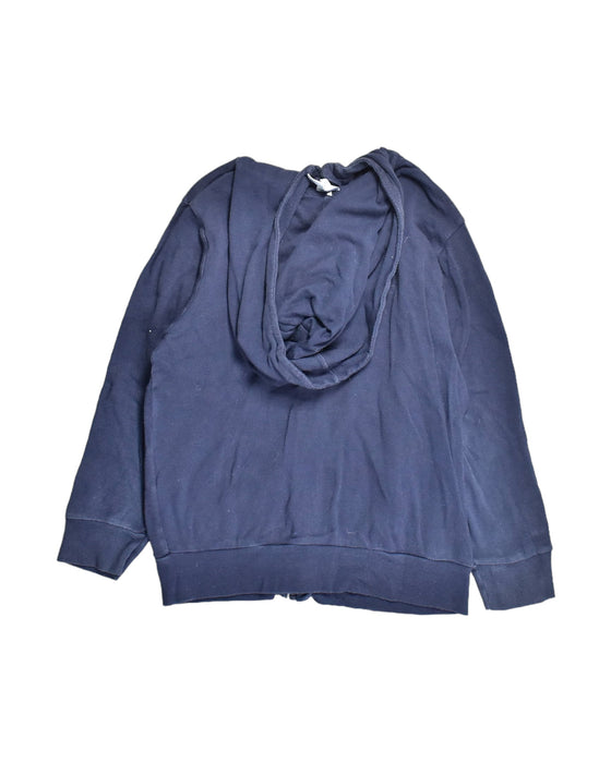 A Blue Lightweight Jackets from Petit Bateau in size 5T for boy. (Back View)
