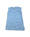 A Blue Sleeveless Dresses from Bonton in size 12Y for girl. (Back View)
