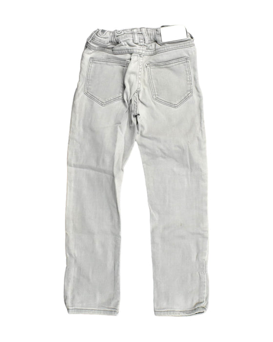 A Grey Jeans from Jacadi in size 6T for girl. (Back View)
