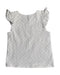 A White Sleeveless Tops from Calvin Klein in size 3T for girl. (Back View)