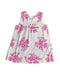 A White Sleeveless Dresses from Joules in size 12-18M for girl. (Back View)