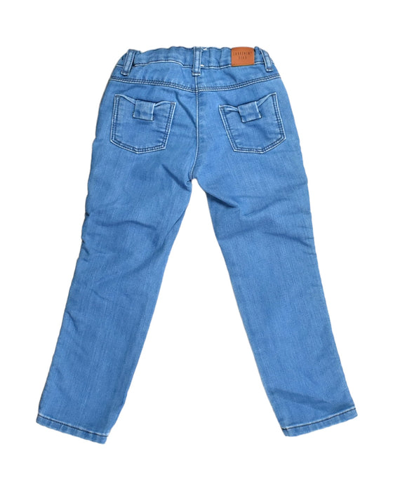 A Blue Jeans from Carrément Beau in size 5T for girl. (Back View)