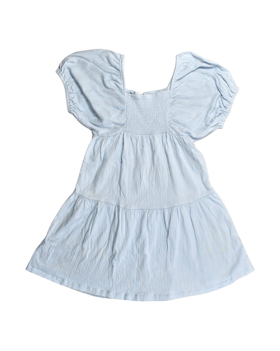 A Blue Sleeveless Dresses from Seed in size 10Y for girl. (Front View)