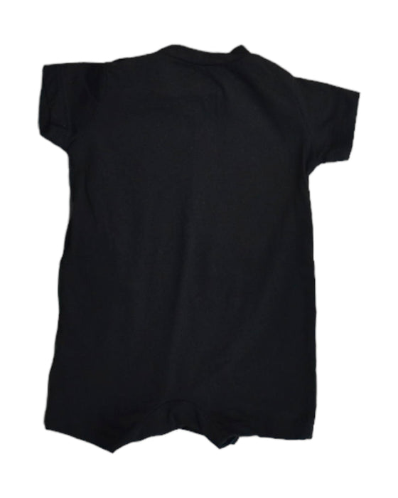 A Blue Short Sleeve Rompers from Nike in size 0-3M for boy. (Back View)