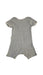 A White Short Sleeve Rompers from Purebaby in size 3-6M for neutral. (Back View)