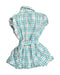 A Green Short Sleeve Dresses from Guess in size 2T for girl. (Back View)