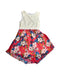 A White Sleeveless Dresses from Guess in size 12Y for girl. (Front View)