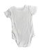 A White Short Sleeve Bodysuits from Chicco in size 0-3M for girl. (Back View)