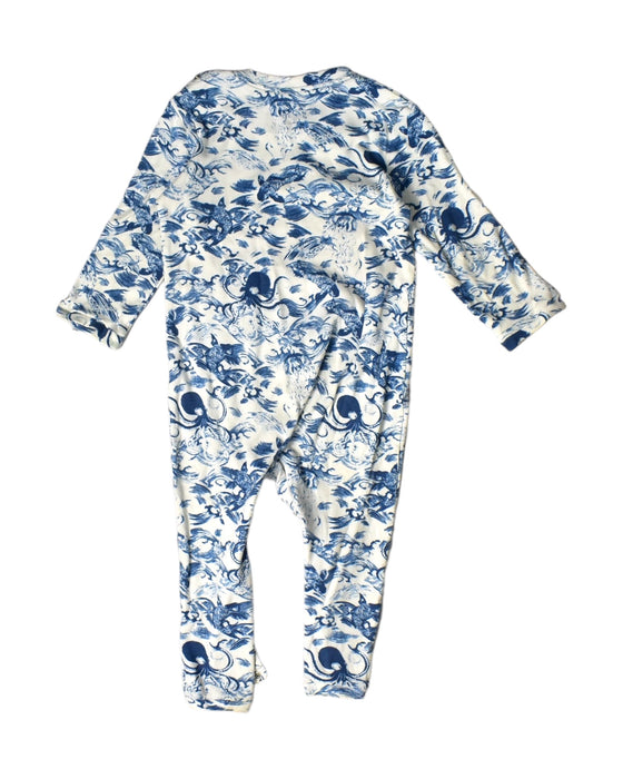 A Blue Jumpsuits from Hunter + Boo in size 3T for boy. (Back View)