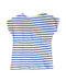 A Blue Short Sleeve Tops from Petit Bateau in size 10Y for girl. (Back View)