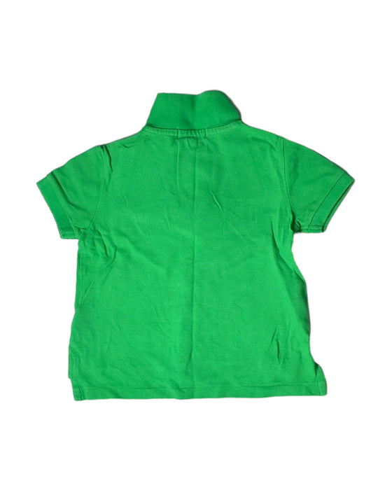 A Green Short Sleeve Polos from Polo Ralph Lauren in size 2T for boy. (Back View)