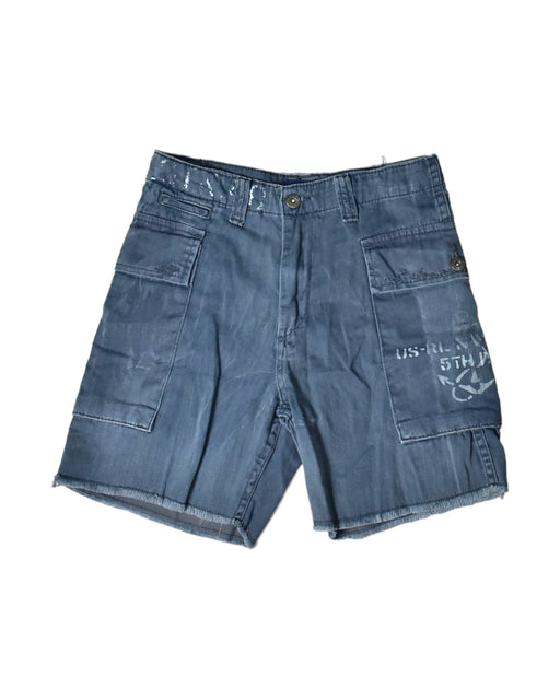A Blue Shorts from Polo Ralph Lauren in size 10Y for boy. (Front View)