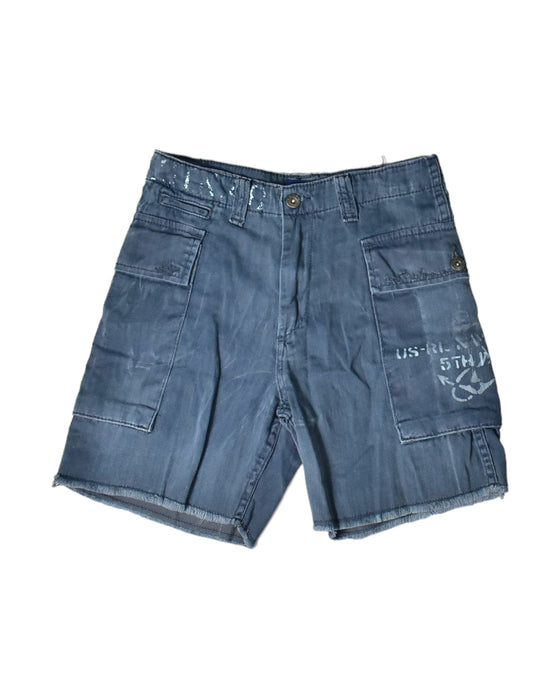 A Blue Shorts from Polo Ralph Lauren in size 10Y for boy. (Front View)