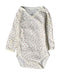A White Long Sleeve Bodysuits from Petit Bateau in size 3-6M for girl. (Front View)