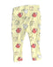A Yellow Leggings from Seed in size 0-3M for girl. (Back View)