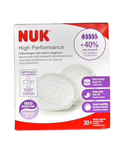 A White Bras from Nuk in size O/S for maternity. (Front View)